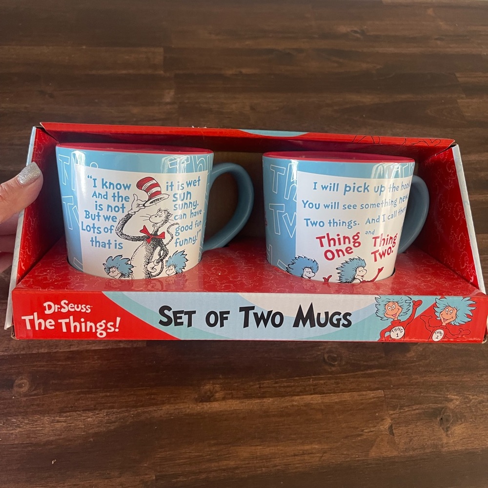 New Dr Seuss Collectors mugs or children’s mugs brand new in box ❤️💙